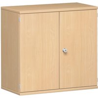 Büroschrank Profi, 2 OH, Breite 800 mm, Flügeltür, Buche von Jungheinrich PROFISHOP