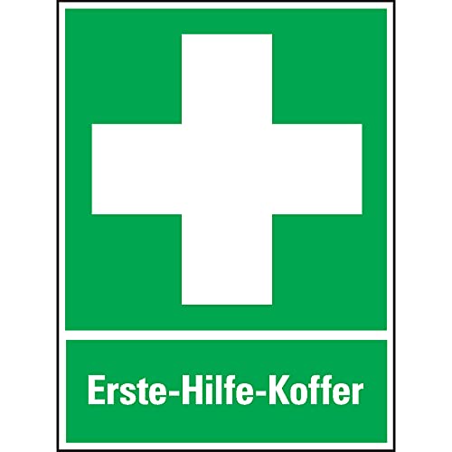 Dreifke® Schild I Rettungszeichen-Kombischild Erste-Hilfe-Koffer, ASR/ISO, Kunststoff, 300x400mm von Dreifke