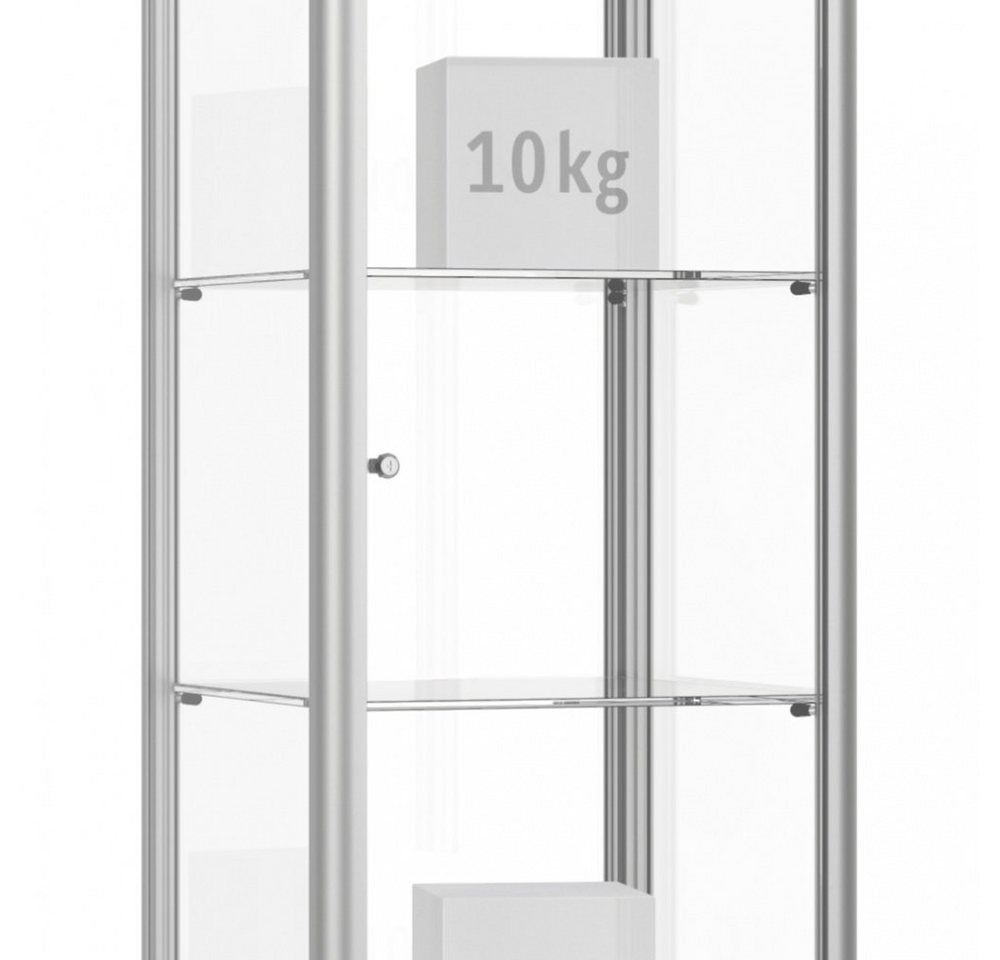 Dreifke Vitrine Vitrine Factory 100 - (HxBxT) 2000x500x500 mm von Dreifke