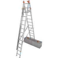 KRAUSE® MONTO Vielzweckleiter Tribilo Treppe 3x12 Sprossen von KRAUSE®
