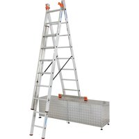 KRAUSE® MONTO Vielzweckleiter Tribilo Treppe 3x8 Sprossen von KRAUSE®