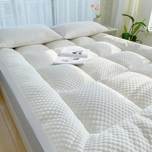 Futon Matratze Japanische Bodenmatratze, Verdicken Faltbare Bett Matratze, Weiche Bett Matratze Isomatte Tragbare Matratze für Schlafzimmer Gästezimmer,Grau,120x200cm von Dremdo