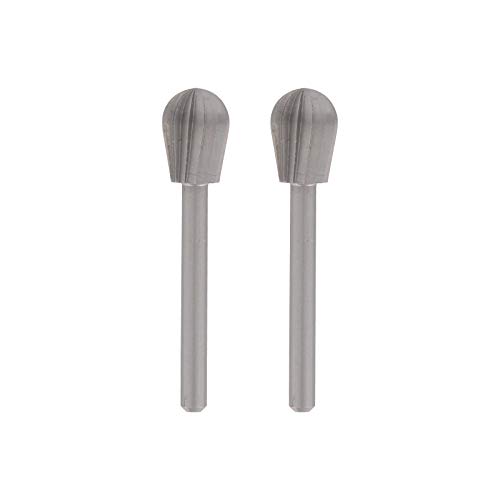 Dremel 134 Hochgeschwindigkeits-Fräser - Zubehörsatz für Multifunktionswerkzeug mit 2 Fräsern Ø 7,2mm zum Gravieren, Schnitzen und Fräsen in Holz, Kunststoffe, Leder, Ziegelstein, Plexiglas u.v.m. von DREMEL