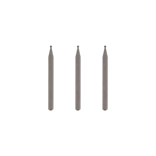 Dremel 106 Graviermesser - Zubehörsatz für Multifunktionswerkzeug mit 3 Graviermessern 2,4 mm zum Schnitzen, Fräsen, Holzfräsen, Gravieren in Holz, Laminate, Stein, Kunststoff, Metall von DREMEL