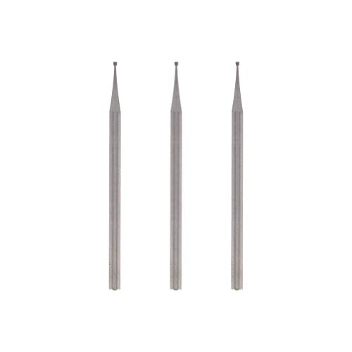 Dremel 108 Graviermesser - Zubehörsatz für Multifunktionswerkzeug mit 3 Graviermessern 0,8mm zum Schnitzen, Fräsen, Holzfräsen, Gravieren in Holz, Laminate, Stein, Kunststoff, Metall von DREMEL