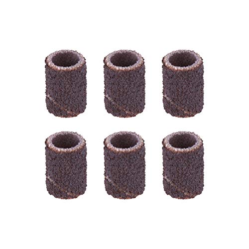 Dremel 431 Schleifband - Zubehörsatz für Multifunktionswerkzeug mit 6 Schleifbändern Körnung 60 6,4mm zum Formen, Reinigen, und Schleifen jeglicher Art von Materialien von DREMEL