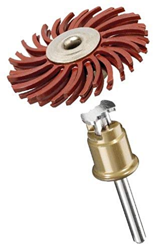 Dremel 473S EZ SpeedClic Feinschleifbürste - Zubehörsatz für Multifunktionswerkzeug mit 1 Feinschleifbürste Körnung 220 25mm zum Entgraten, Reinigen und Polieren von Kunststoff, Holz und Metall Dremel 473S EZ SpeedClic Feinschleifbürste - Zubehörsatz für Multifunktionswerkzeug mit 1 Feinschleifbürste Körnung 220 25mm zum Entgraten, Reinigen und Polieren von Kunststoff, Holz und Metall von Bosch Professional