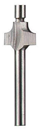 Dremel 612 Fräser (HSS) - Zubehörsatz für Multifunktionswerkzeug mit 1 Fräser 9,5 mm zum Abrunden von Holzkanten von Dremel