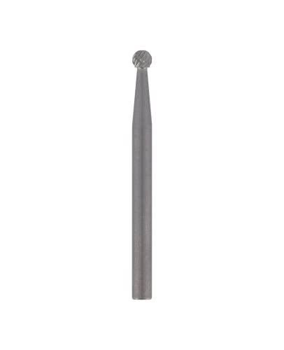 Dremel 9905 Wolfram Karbid Fräser rund - Zubehör für Multifunktionswerkzeug mit 1 Fräser 3,2mm zum Formen, Glätten und zur Materialabnahme von Stahl, Kunststoff, Holz u.v.m. von DREMEL