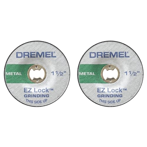 Dremel EZ541GR EZ Lock Schleifscheibe, Metall, Grün von Dremel
