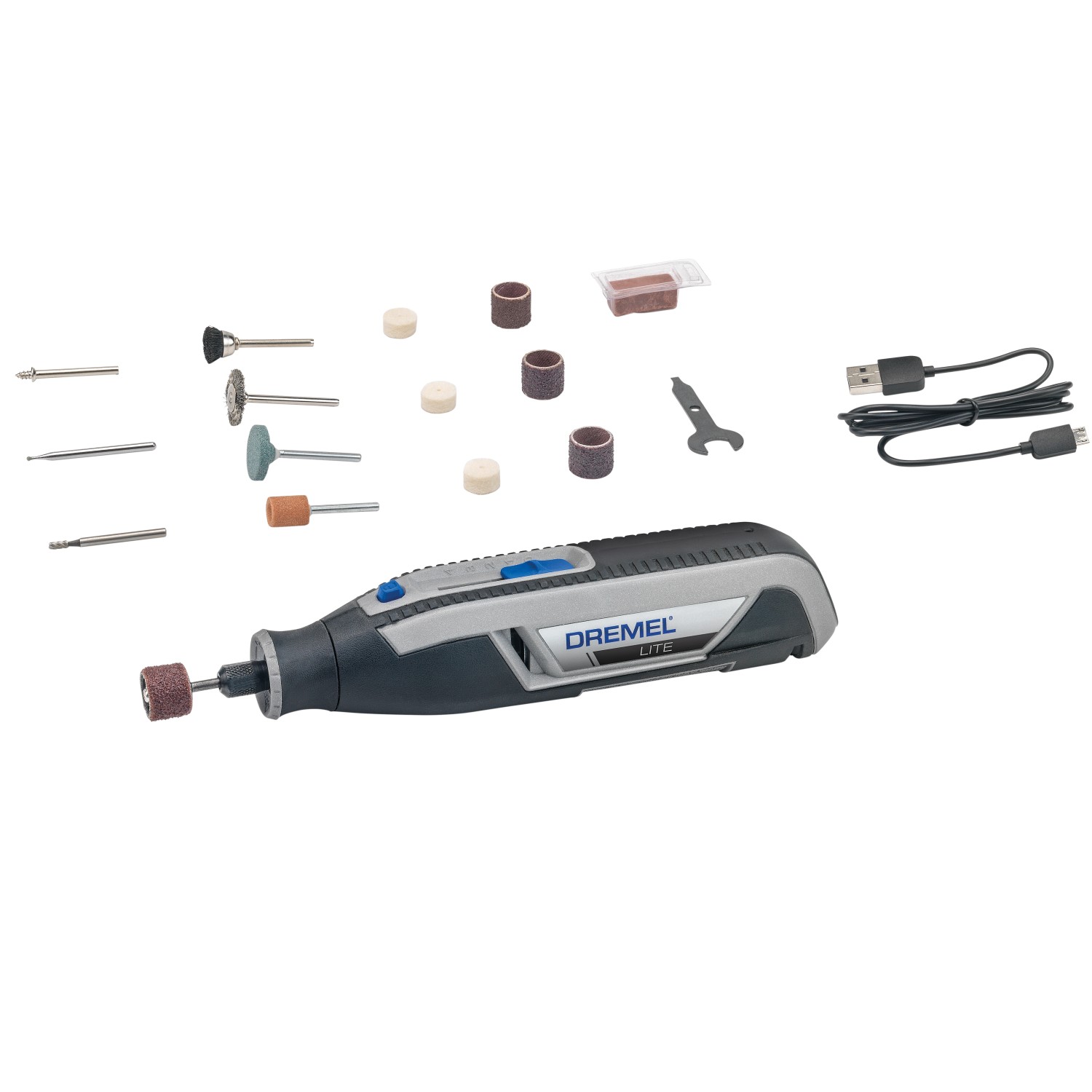 Dremel Lite 7760-15 mit 15-teiligem Zubehör von Dremel