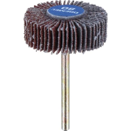 Dremel 502 Schleiffächer - Zubehörsatz für Multifunktionswerkzeug mit 1 Schleiffächer Körnung 80 28,6mm zum Schleifen Gerader oder Konturierter Oberflächen auf Metall, Holz, Gummi oder Kunststoff von DREMEL