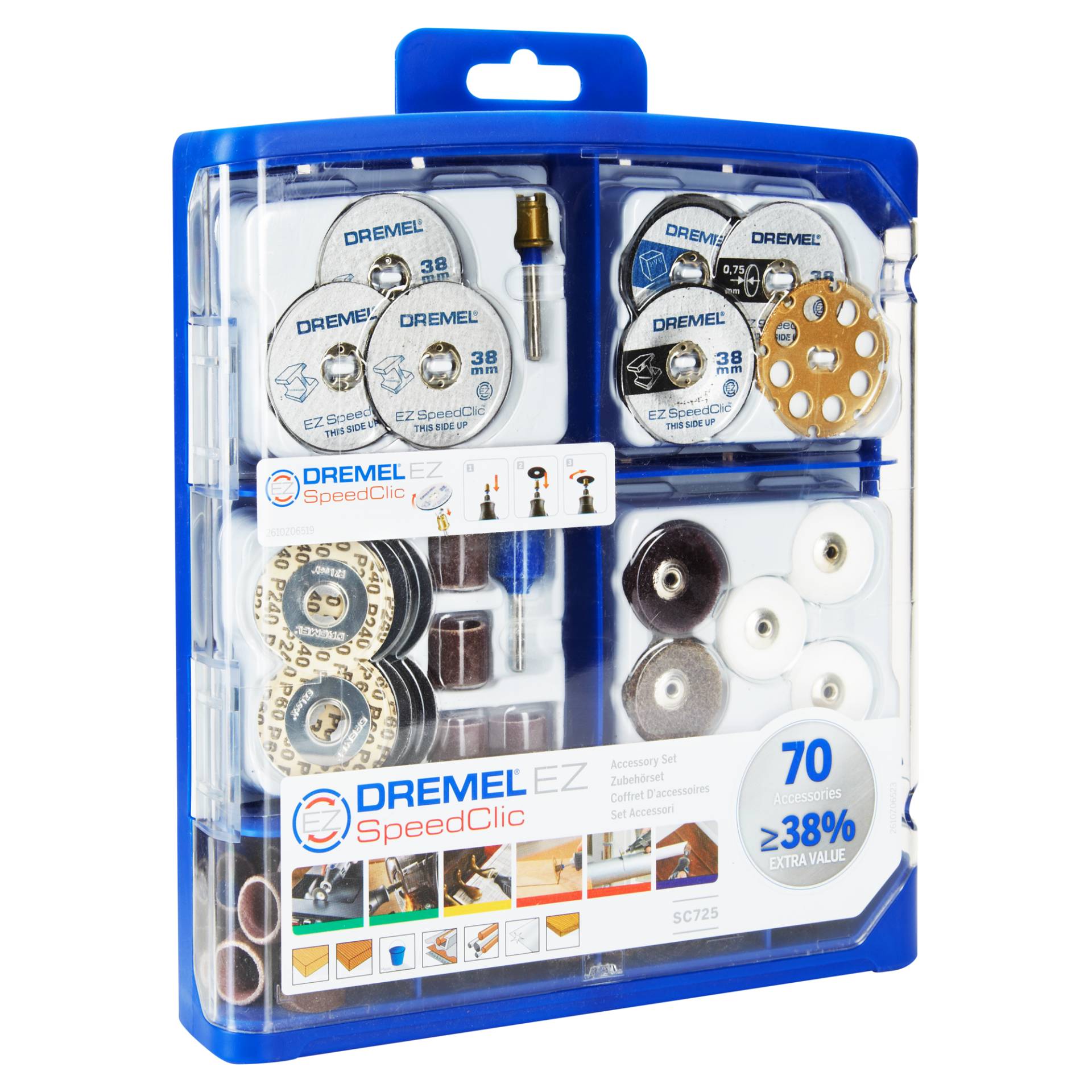 Dremel Zubehörset "Speed Clip" von Dremel