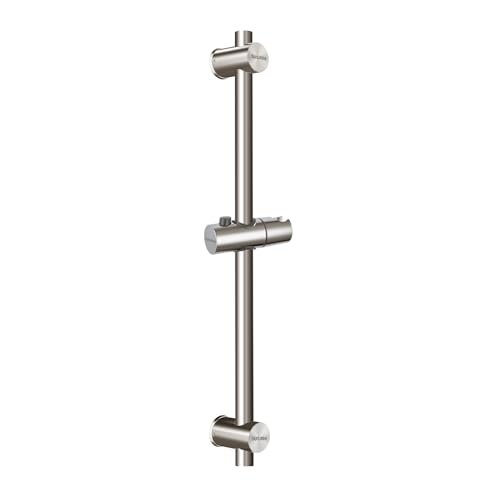 Drenky Duschstange,Brausestange Duschstange Edelstahl 304 Duschstange Variabel mit Höhen- und Winkelverstellbaren Duschkopfhalterung,Oberfläche Aus Gebürstetem Edelstahl,660mm Gesamthöhe Drenky Duschstange,Brausestange Duschstange Edelstahl 304 Duschstange Variabel mit Höhen- und Winkelverstellbaren Duschkopfhalterung,Oberfläche Aus Gebürstetem Edelstahl,660mm Gesamthöhe von Drenky