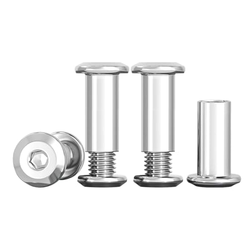 Drenky Verbindungsschrauben M5 10 Stück Hülsenschrauben M5 x 16mm Möbelschrauben Edelstahl A2 V2A Hülsenmutter für Möbeln, Schränken, Holzbret (10 x Möbelschrauben, 10 x Hülsenmutter) Drenky Verbindungsschrauben M5 10 Stück Hülsenschrauben M5 x 16mm Möbelschrauben Edelstahl A2 V2A Hülsenmutter für Möbeln, Schränken, Holzbret (10 x Möbelschrauben, 10 x Hülsenmutter) von Drenky