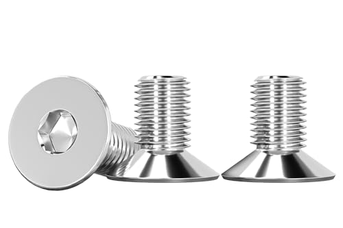 Drenky 10 Stück M8 X 12mm Senkkopfschrauben Edelstahl V2A VA A2 Schrauben mit Abgesenktem Kopf DIN 7991 / ISO 10642 Senkschraube Rostfrei Silber Innensechskant Schraube Senkkopf Regelgewinde Drenky 10 Stück M8 X 12mm Senkkopfschrauben Edelstahl V2A VA A2 Schrauben mit Abgesenktem Kopf DIN 7991 / ISO 10642 Senkschraube Rostfrei Silber Innensechskant Schraube Senkkopf Regelgewinde von Drenky