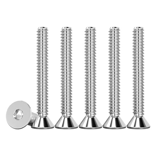 Drenky 50 Stück M3 X 30mm Senkkopfschrauben Edelstahl V2A VA A2 Senkkopf Schrauben DIN 7991 / ISO 10642 Gewindeschrauben Rostfrei Silber Steckdosen Schrauben Metrisches Regelgewinde Drenky 50 Stück M3 X 30mm Senkkopfschrauben Edelstahl V2A VA A2 Senkkopf Schrauben DIN 7991 / ISO 10642 Gewindeschrauben Rostfrei Silber Steckdosen Schrauben Metrisches Regelgewinde von Drenky