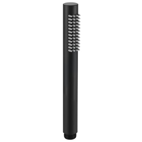 Drenky Rund Handbrause Schwarz Edelstahl 304 Wassersparend Duschkopf Für Badezimmer Stabhandbrause Mit 48 Anti-Kalk Silikon-Düsen Duschbrause Handbrause Dusche Drenky Rund Handbrause Schwarz Edelstahl 304 Wassersparend Duschkopf Für Badezimmer Stabhandbrause Mit 48 Anti-Kalk Silikon-Düsen Duschbrause Handbrause Dusche von Drenky