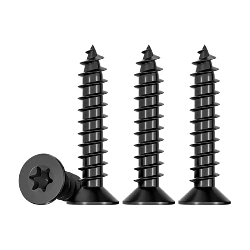 Drenky Holzschrauben Torx Schwarz 50 Stück, M5 X 12 mm Schrauben SenkkopfAus Edelstahl Rostfrei A2 Vollgewinde Spanplattenschrauben Selbstschneidende Schrauben Universalschrauben Torx TX25 Drenky Holzschrauben Torx Schwarz 50 Stück, M5 X 12 mm Schrauben SenkkopfAus Edelstahl Rostfrei A2 Vollgewinde Spanplattenschrauben Selbstschneidende Schrauben Universalschrauben Torx TX25 von Drenky