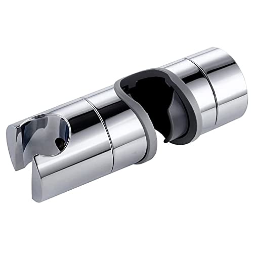 Drenky Universelle Handbrause Halterung Verstellbarer ABS-Ersatz Handbrause Halterung Verchromter Duschkopfhalter Geeignet für runde Schieber mit einem Durchmesser von 18-25 mm Drenky Universelle Handbrause Halterung Verstellbarer ABS-Ersatz Handbrause Halterung Verchromter Duschkopfhalter Geeignet für runde Schieber mit einem Durchmesser von 18-25 mm von Drenky