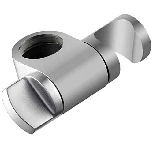 Drenky Duschhalterung für Duschstange, Duschkopf Halterungen für Stange Durchmesser 25mm Ersatz Duschbrause Halterung Aus Edelstahl 304 Gebürstet Solide 360°drehbarer Universal Duschkopfhalter Drenky Duschhalterung für Duschstange, Duschkopf Halterungen für Stange Durchmesser 25mm Ersatz Duschbrause Halterung Aus Edelstahl 304 Gebürstet Solide 360°drehbarer Universal Duschkopfhalter von Drenky