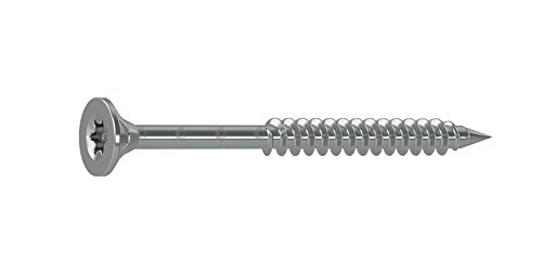 Dresselhaus 0/3585/000/5,0/70/ /02 JD-79-Universalschraube mit Senkkopf und Fräsrippen, I-Stern und Teilgewinde, Edelstahl rostfrei A2, 5 x 70 mm, 5 x 70, 100 Stück von Dresselhaus