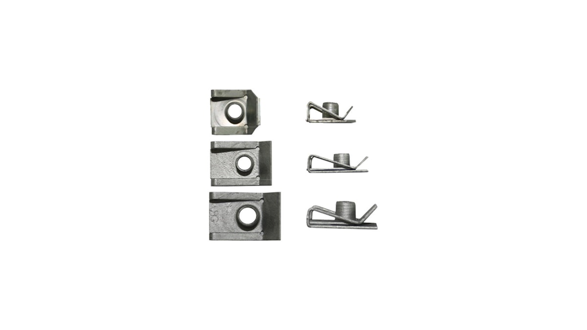 Dresselhaus Blechmutter M8, L x B: 27, 5 x 18, 0 mm, Blechmutter "4676" Metrisches Gewinde von Dresselhaus