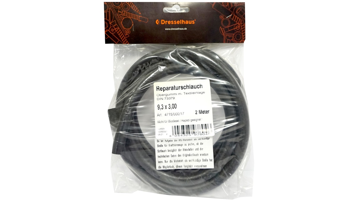 Dresselhaus Kraftstoffschlauch 9, 3 x 13, 5 mm (2 m im Polybeutel) von Dresselhaus