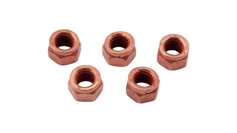 Dresselhaus Schlitzmutter 8 x 12 mm, Schlitzmutter Thermag, Sechskant, DIN 14441, verkupfert von Dresselhaus