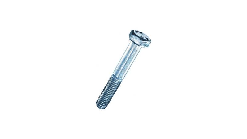 Dresselhaus Sechskantschraube M6 x 60 mm, VE: 100 Stück, Sechskantschraube Güte 8.8, mit Schaft von Dresselhaus