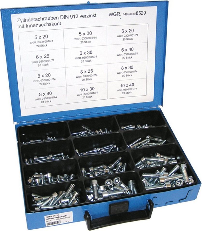 Dresselhaus Werkstatt-Set Dresselhaus Sortiment M5-M10 Innen-Sechskant-Schrauben 8529 Dresselhaus Werkstatt-Set Dresselhaus Sortiment M5-M10 Innen-Sechskant-Schrauben 8529 von Dresselhaus