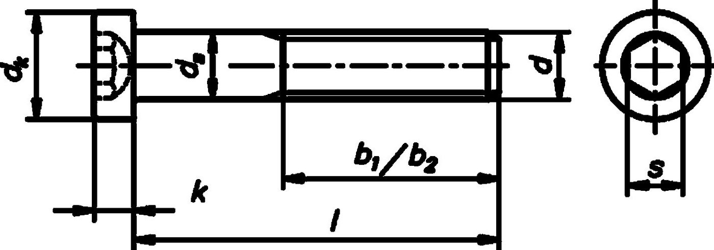 Dresselhaus Zylinderschraube 500er Pack Dresselhaus Zylinderschrauben Innen- sechskant, niedrige von Dresselhaus