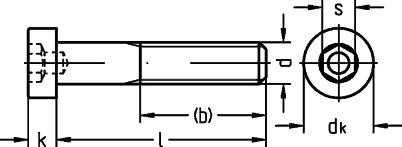 Dresselhaus Zylinderschraube 500er Pack Dresselhaus Zylinderschrauben Innen- sechskant und Schl von Dresselhaus