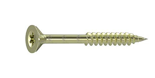 MBZ ProFast Spanplattenschrauben 4,5x40mm | VE=500 Stück | Antrieb I-Stern T20 von Dresselhaus