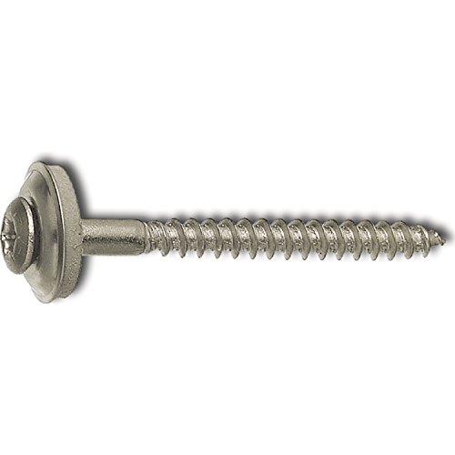 Spenglerschrauben Edelstahl 4.5x25 mm; 100 Stück; mit Dichtscheibe D = 15 mm; A2 Spengler Schrauben; Torx Antrieb TX20 von Dresselhaus