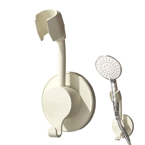 Dreuhuing Duschkopfhalter | Bohrfreie Wandmontage Duschkopfhalter - Ergonomische Duschkopf Halterung Mit Fester Halt Für Badezimmer Gäste-WC Studentenwohnheim Dreuhuing Duschkopfhalter | Bohrfreie Wandmontage Duschkopfhalter - Ergonomische Duschkopf Halterung Mit Fester Halt Für Badezimmer Gäste-WC Studentenwohnheim von Dreuhuing