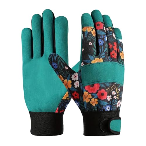 Dreuhuing Gartenhandschuhe | Verschleißfeste Handschuhe Zum Graben | Atmungsaktive Arbeitshandschuhe Für Garten, Lager, Reparatur Und Grabarbeiten von Dreuhuing