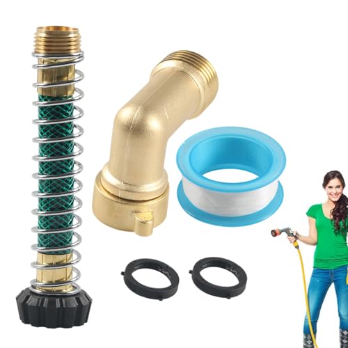 Dreuhuing Gartenschlauch Verteiler - Wasserhahn Verteiler Mit Feder-Schutz | Dichter 2-Wege Verbinder Mit 3/4 Zoll Gewindeanschluss Für Gartenbewässerung Dreuhuing Gartenschlauch Verteiler - Wasserhahn Verteiler Mit Feder-Schutz | Dichter 2-Wege Verbinder Mit 3/4 Zoll Gewindeanschluss Für Gartenbewässerung von Dreuhuing