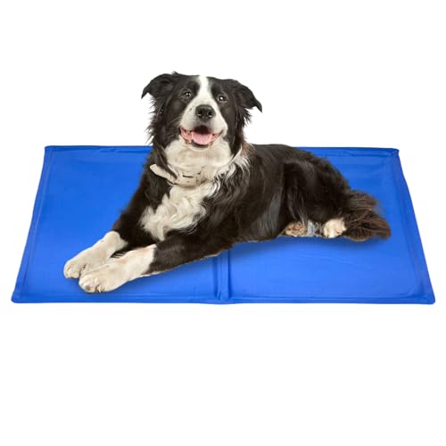 Dreuhuing Hundekühlmatte - Kühlmatte Mit Gel Für Hunde & Katzen | Faltbar Für Couch Boden Auto Garten Indoor Outdoor Camping Dreuhuing Hundekühlmatte - Kühlmatte Mit Gel Für Hunde & Katzen | Faltbar Für Couch Boden Auto Garten Indoor Outdoor Camping von Dreuhuing