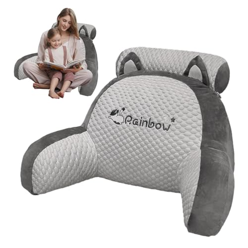 Dreuhuing Lesekissen für Bett Erwachsene, Rückenlehne mit Armen, Bettstuhl-Armkissen zum Spielen, Lesen, Fernsehen, Lendenwirbelstützkissen Dreuhuing Lesekissen für Bett Erwachsene, Rückenlehne mit Armen, Bettstuhl-Armkissen zum Spielen, Lesen, Fernsehen, Lendenwirbelstützkissen von Dreuhuing
