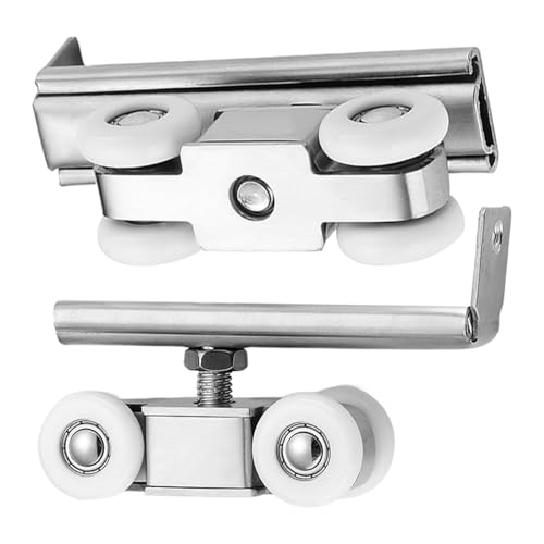 Dreuhuing Schiebetür Rollen Ersatz | Rollensatz Türschienen Hardware,2 Stille Verschleißfeste Rollen Für Küche Wohnzimmer Kleiderschrank Bad Dreuhuing Schiebetür Rollen Ersatz | Rollensatz Türschienen Hardware,2 Stille Verschleißfeste Rollen Für Küche Wohnzimmer Kleiderschrank Bad von Dreuhuing