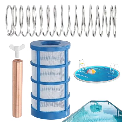 Dreuhuing Solar Pool Ionizer Kupferanode,Schwimmender Solar Pool Ionisator Mit Kupfer-Anode | Inklusive Korbsieb Und Schraube Ersatzteile Für Schwimmbadbereiche Dreuhuing Solar Pool Ionizer Kupferanode,Schwimmender Solar Pool Ionisator Mit Kupfer-Anode | Inklusive Korbsieb Und Schraube Ersatzteile Für Schwimmbadbereiche von Dreuhuing