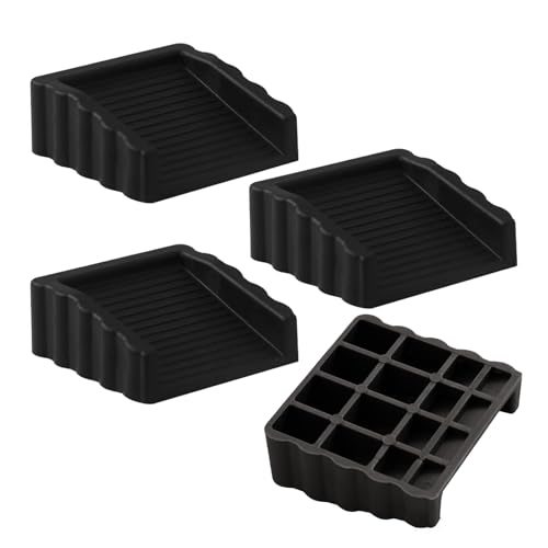 Dreuhuing Stabile Türstopper, Rutschfester Türstopper Halter, Rutschfester Keil 4er Set Zweiwege Türfeststeller für Privatsphäre Haushalt Hotels Sicherheit Wohnbereich von Dreuhuing