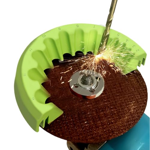Dreuhuing Tools Bohrerschärfer | Multifunktion Tragbarer Hartmetall Bohrerschleifer,Zum Schärfen Schleifen Fräsen Sägen Draht Workshops von Dreuhuing