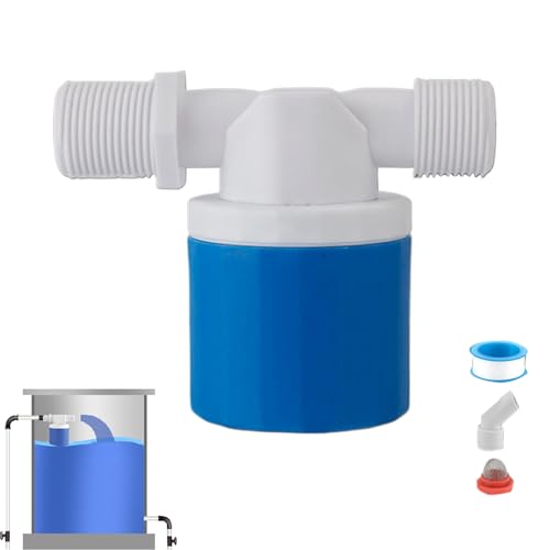 Dreuhuing Wasserstandregler Schwimmerventil - Automatisches Absperrventil Für Wassertanks,Integriertes Rohr Zubehör Für Haus Wassertank Garten Teich von Dreuhuing