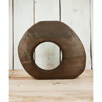 Eine Holzlampe Aus Gebrannter Pappel von DrewnoKosmider