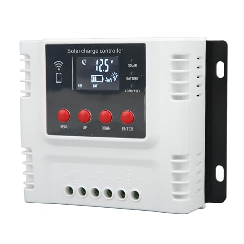 Drfeify 10A Solar Panel Controller Smart für Yachtschiff mit Großem LCD -Bildschirm -Aluminiumlegierung von Drfeify
