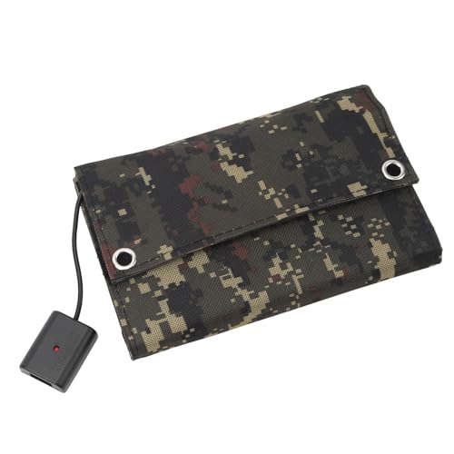 Drfeify 15W USB Solar Panel Ladegerät für Reisen Im Freien, Sonnenschutz, Leichtes Tragbares Design von Drfeify