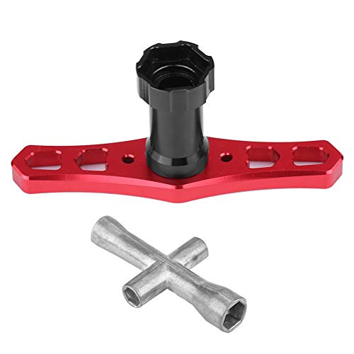 Drfeify 17 -mm -Radnusshülsenschlüssel Werkzeug Präzision CNC Aluminium Legierungkreuzschlüssel für RC Auto/Flugzeug Material: Metallfarbe: Wie Im Bild Gezeigt von Drfeify