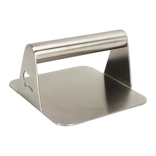 Drfeify Burger Press Edelstahl Burger Smashernon Stick Hamburger Press für Küchenzugefühle Nudelpfannen, Bequemer Griff von Drfeify